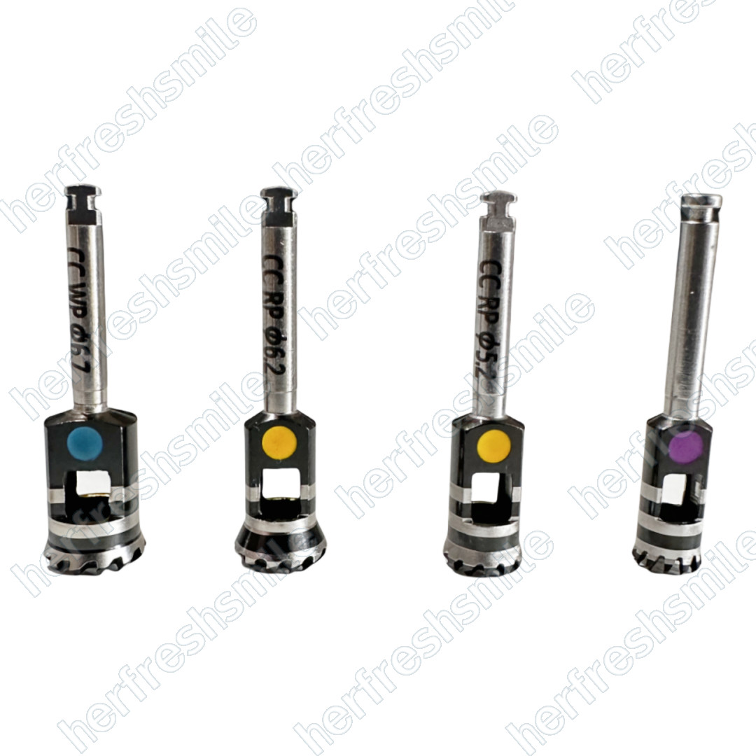 Dental Trimming Bone Mill Profiler Grinding Burs TCC Guide Drill Fit NOBEL NP RP