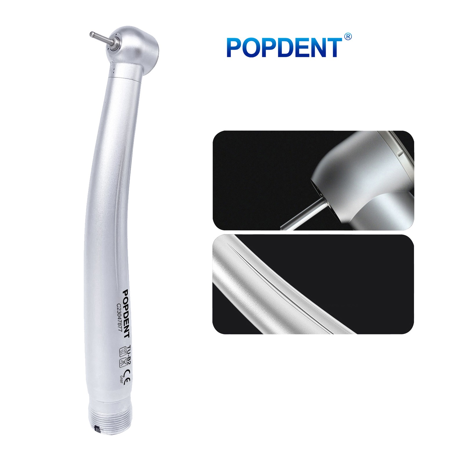 POPDENT Dental High Speed Handpiece /1:5 Increasing Electric Contra Angle SD