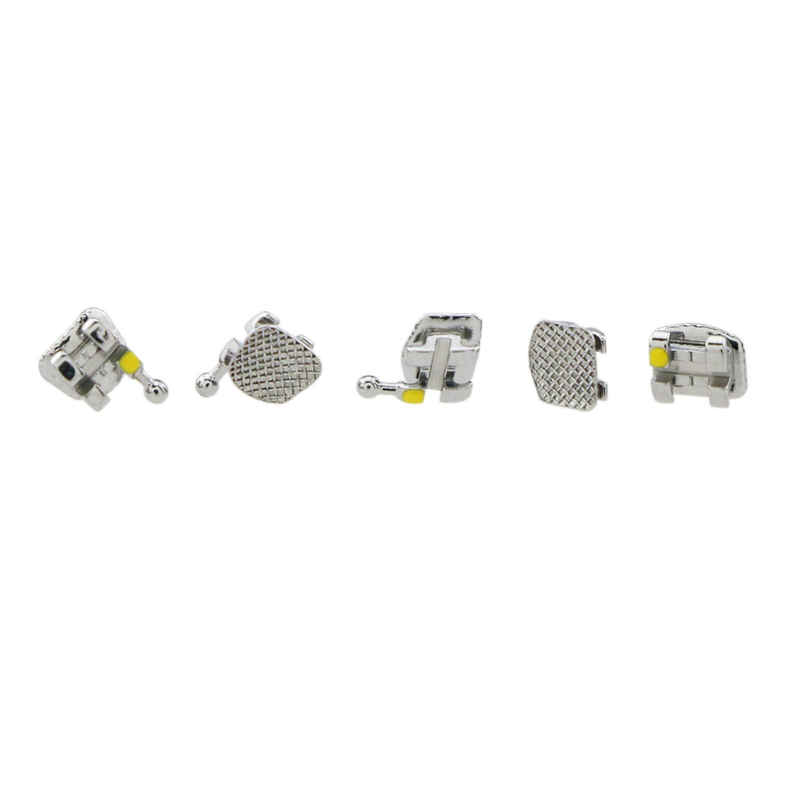 YAMEI Dental CNC Orthodontic Metal Brackets Mini MBT 022 Slot 345 with Hooks