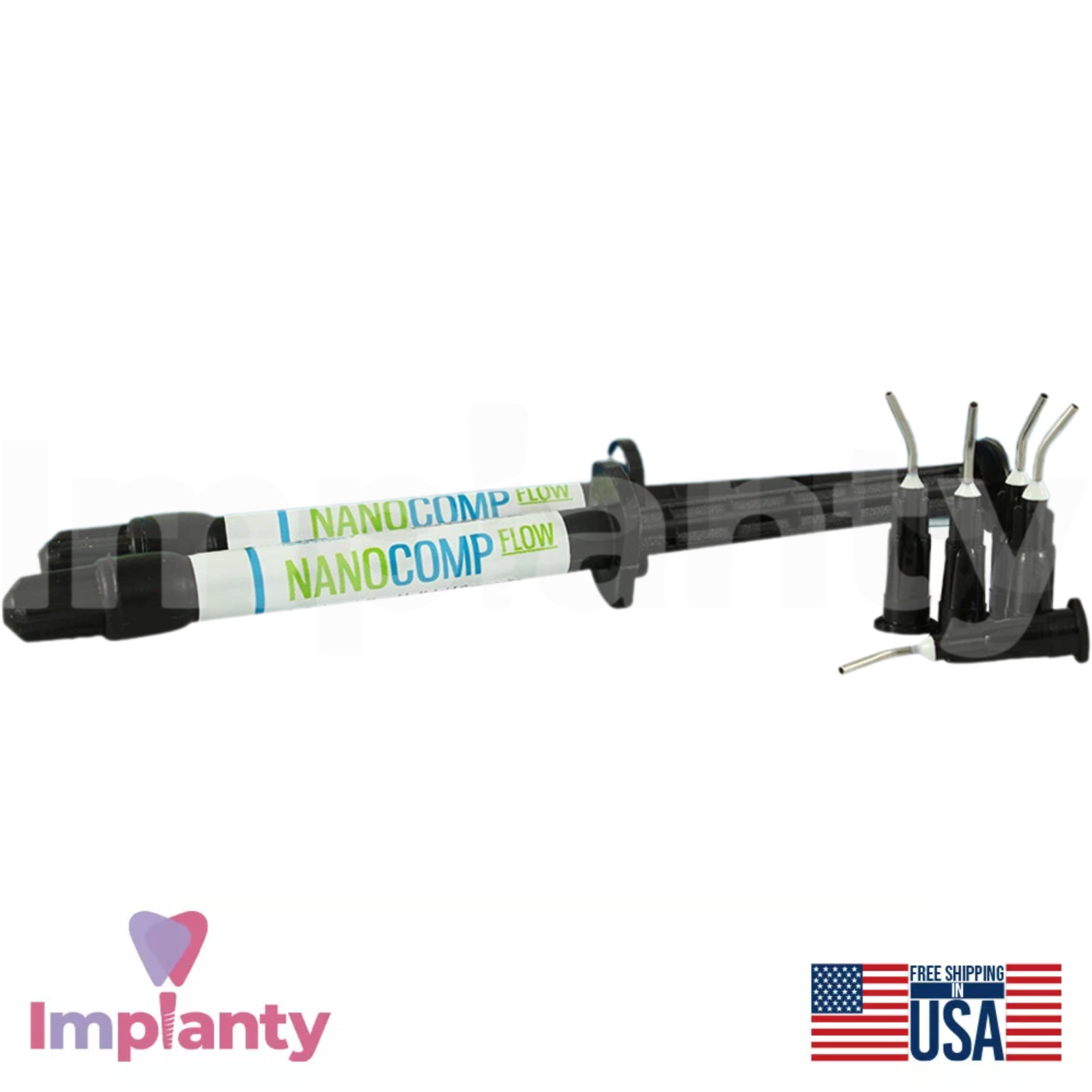GDT 2g Nan0Comp Flowable Hybrid Composite Light Cured Dental Restorations