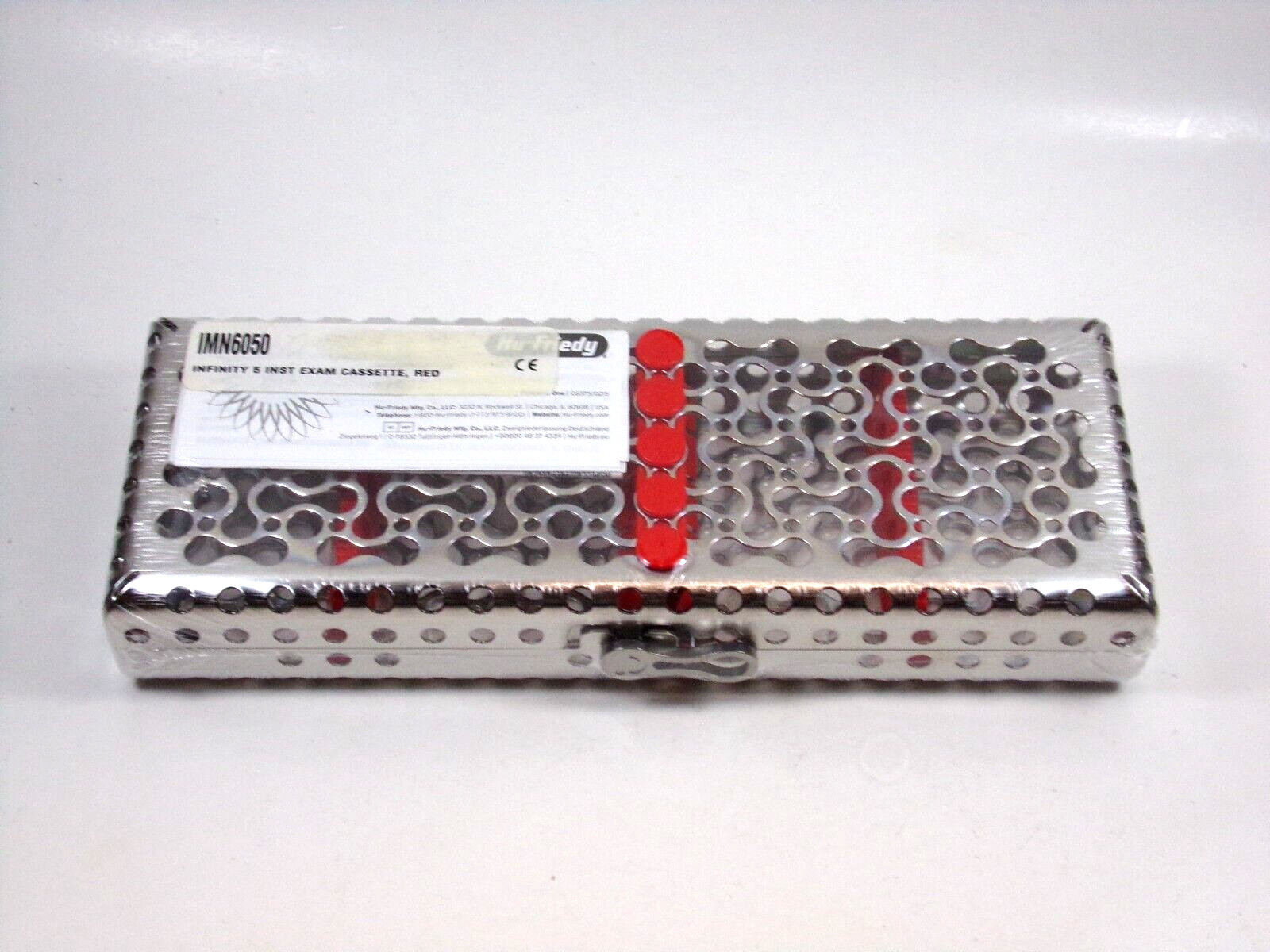 HU FRIEDY Exam 5 Instrument Red Cassette 3″ x 8″ x 1.25″ | IMN6050