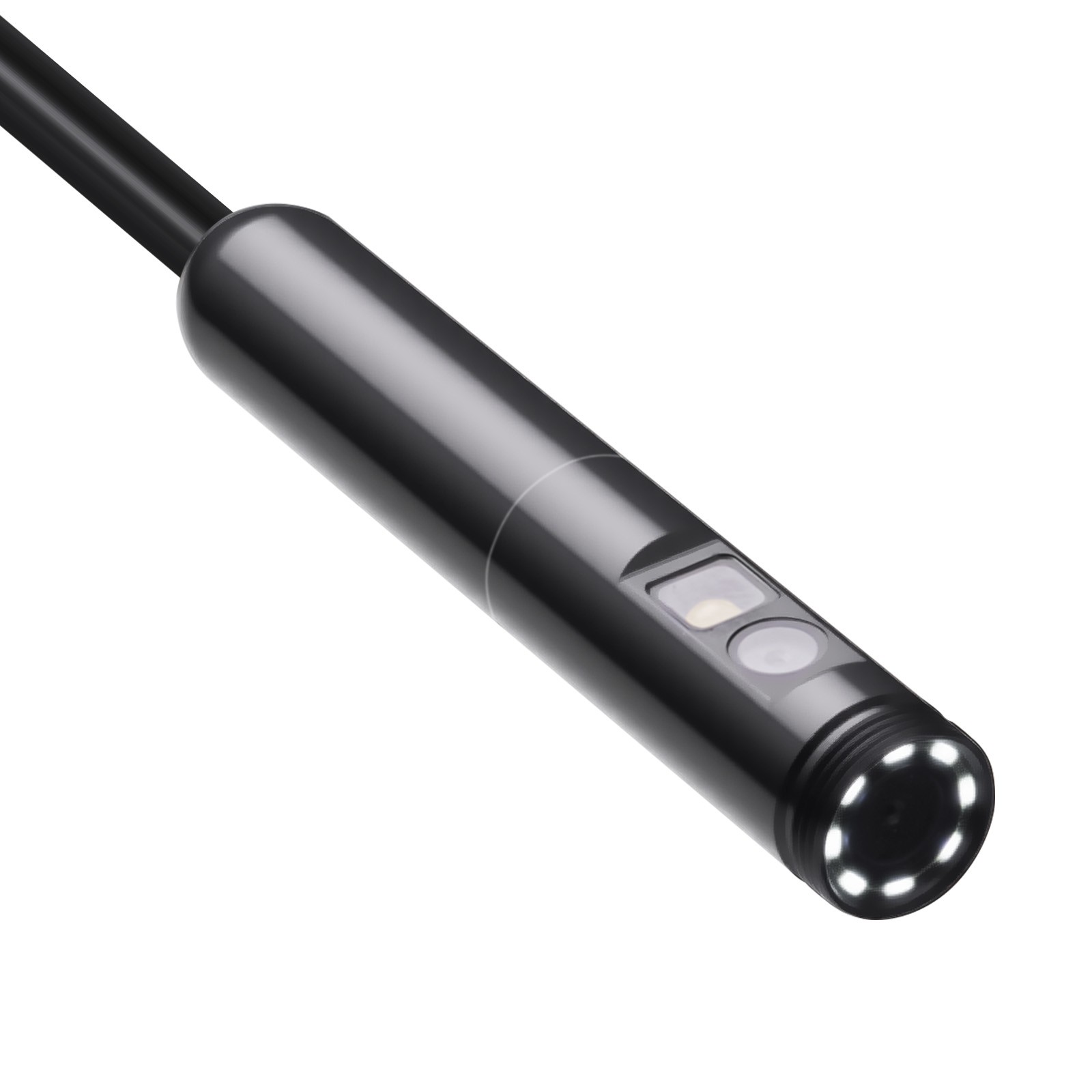 Dual Lens Borescope Endoscope Camera for Android IOS & 16.4FT Snake Cable