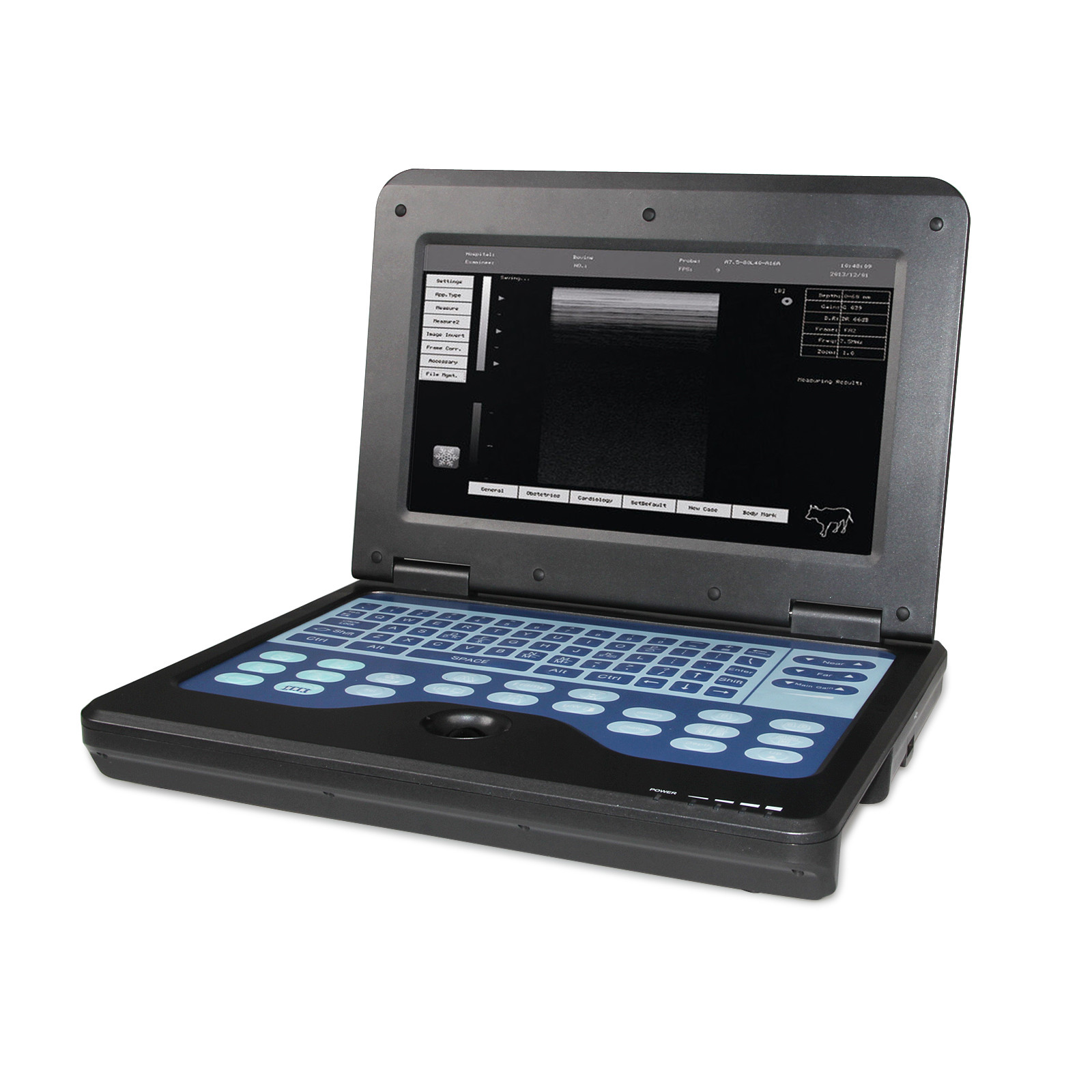 CE Portable laptop machine Veterinary ultrasound scanner 6.5M Rectal probe