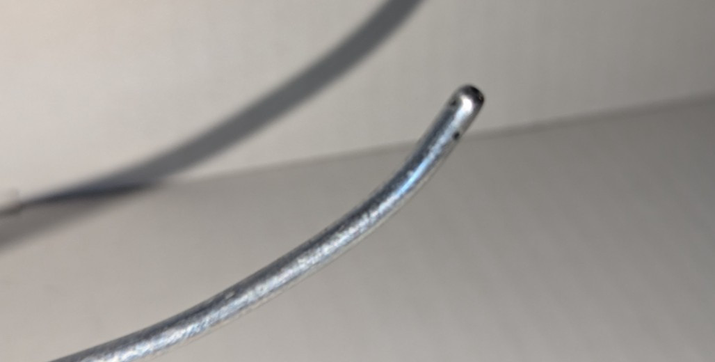 Vintage Uterine Cannula Obstetrics & Gynecology medical tool oddity (D3)