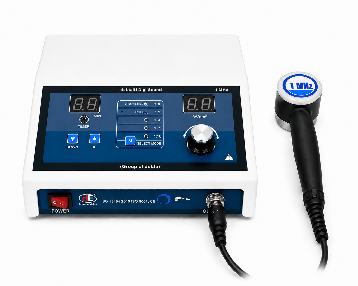 Ultrasound Therapy Machine 1 Mhz High Performance Delta Digi