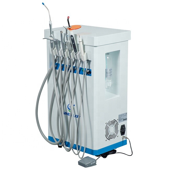 Mobile Dental Delivery Unit GU-P209 Portable Treatment System + Handpieces 4H US