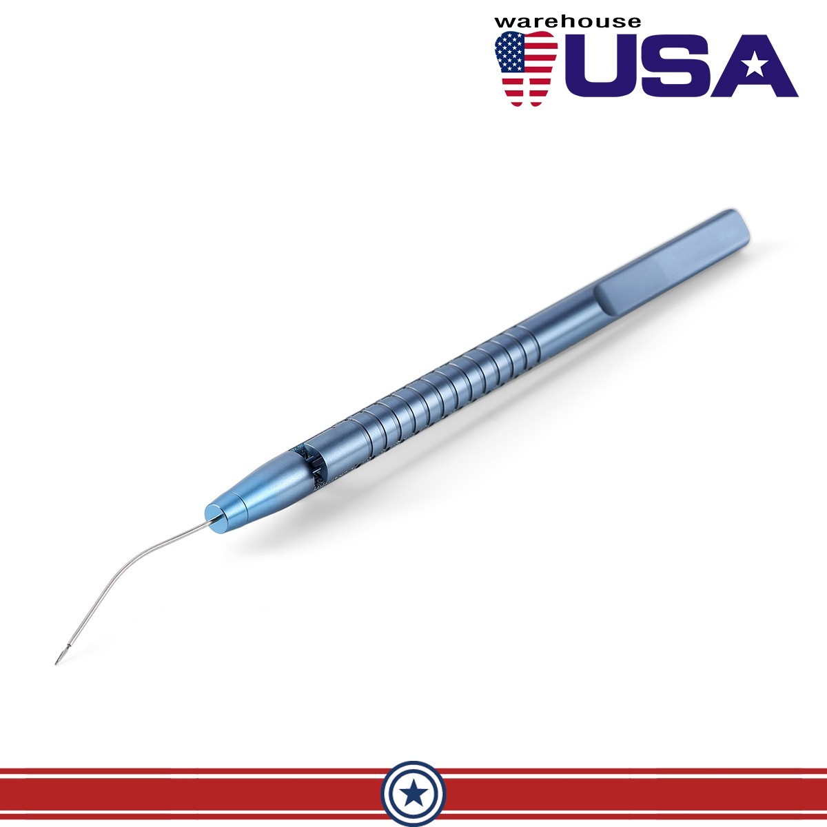 AZDENT Dental Medical Stainless Steel Micro Tweezers Root Canal File Extractor