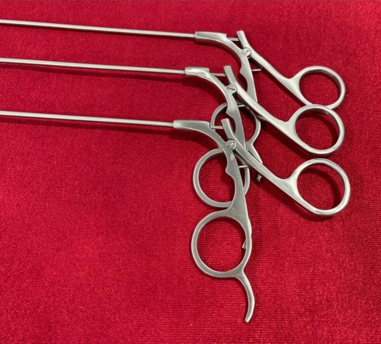3-nos Laparoscopic PCNL Alligator Forceps 9FR 40cm Endoscopy Reusable Instrument