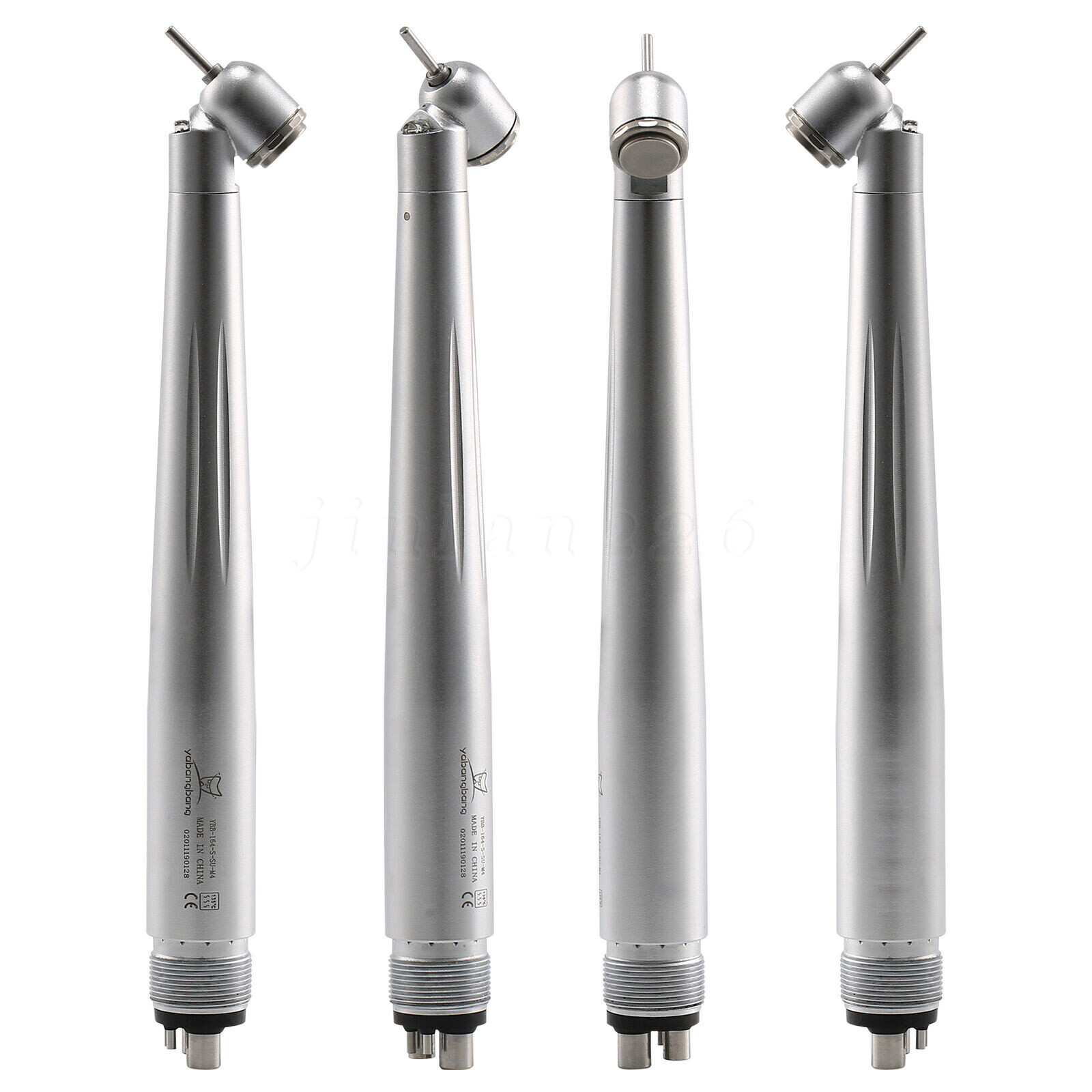 Dental 45 Degree LED High Speed Handpiece Self-Power Oral Surgery Turbine