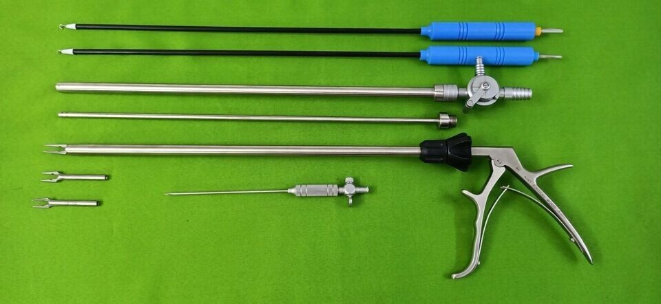 5pc Laparpic Suy Set 5mmx330mm Edospy Reusable Instents