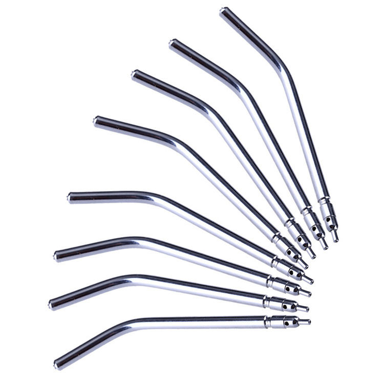 Dental Stainless Steel 3 Way Three Way Air Water Triple Syringe Nozzle Tip