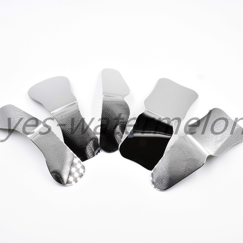 1 Set 5 Pcs Dental Oral Stainless Steel Single Photographic Mirror Reflector Kit