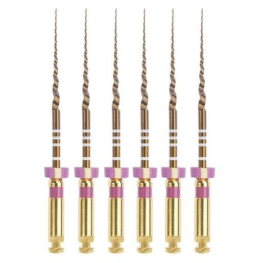 Dentsply A0410225G0103 ProTaper Gold Rotary Files 25mm S1 Purple PTGRS125 6/Pk
