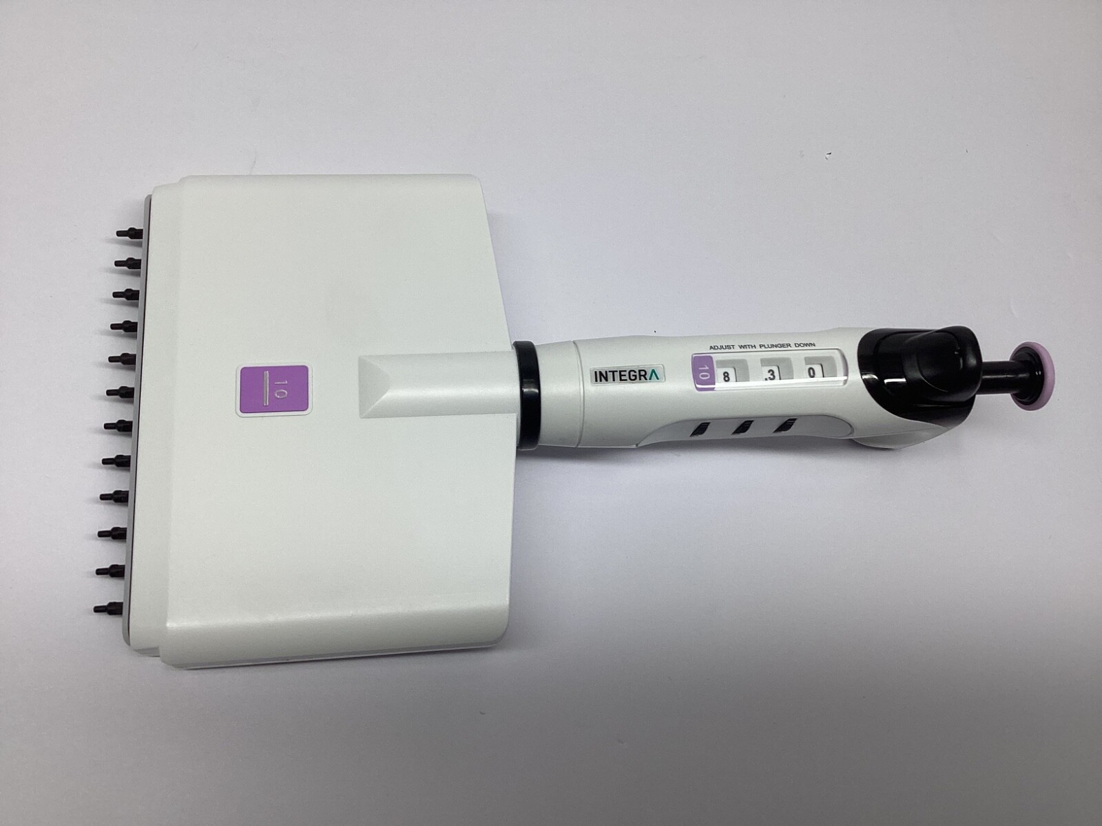 Integra Evolve manual 12 Channel Pipette 1-10uL Warranty.