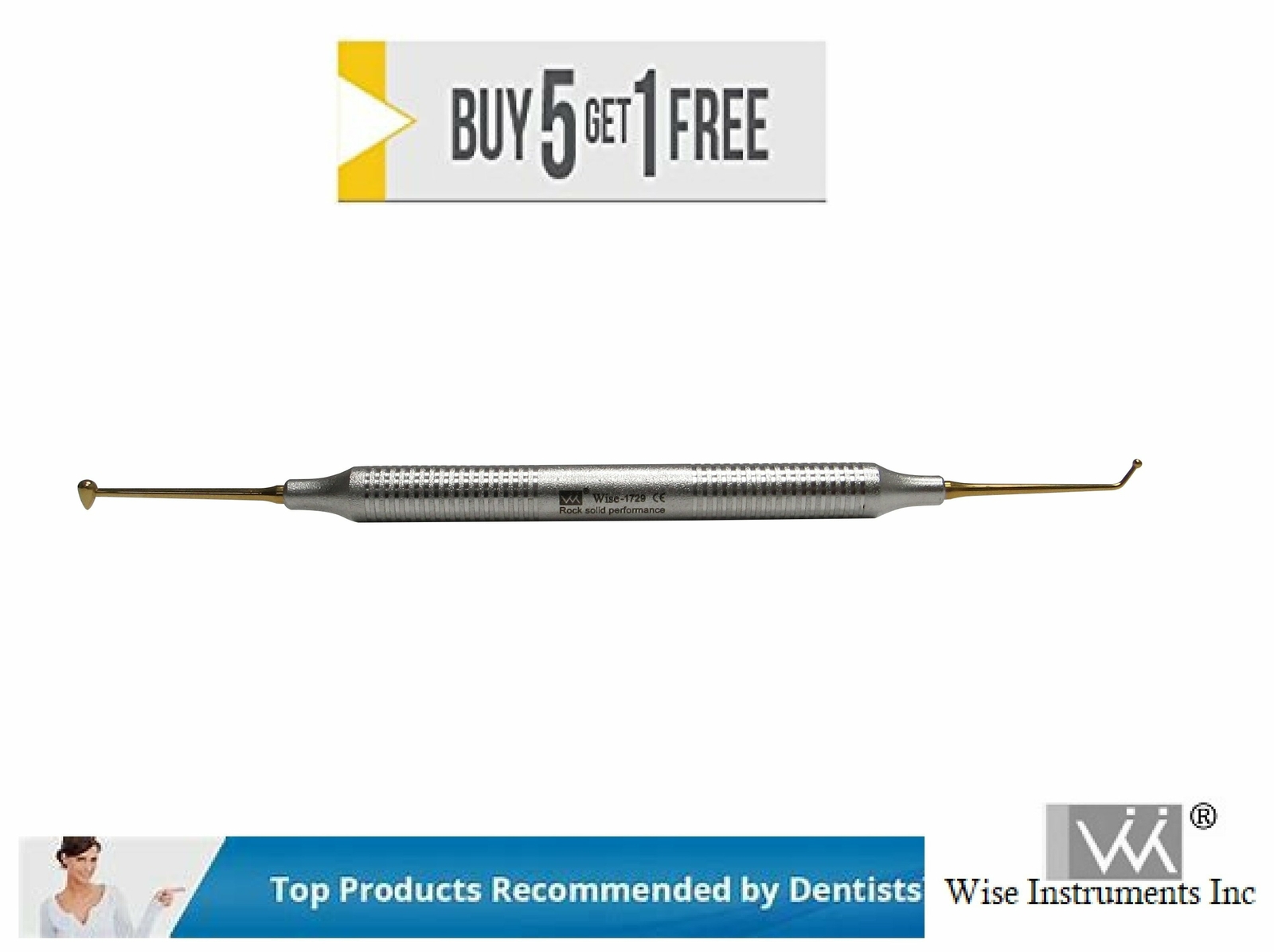 Dental Burnisher 27-29 Ball Burnisher. Composite filling instruments by Wise