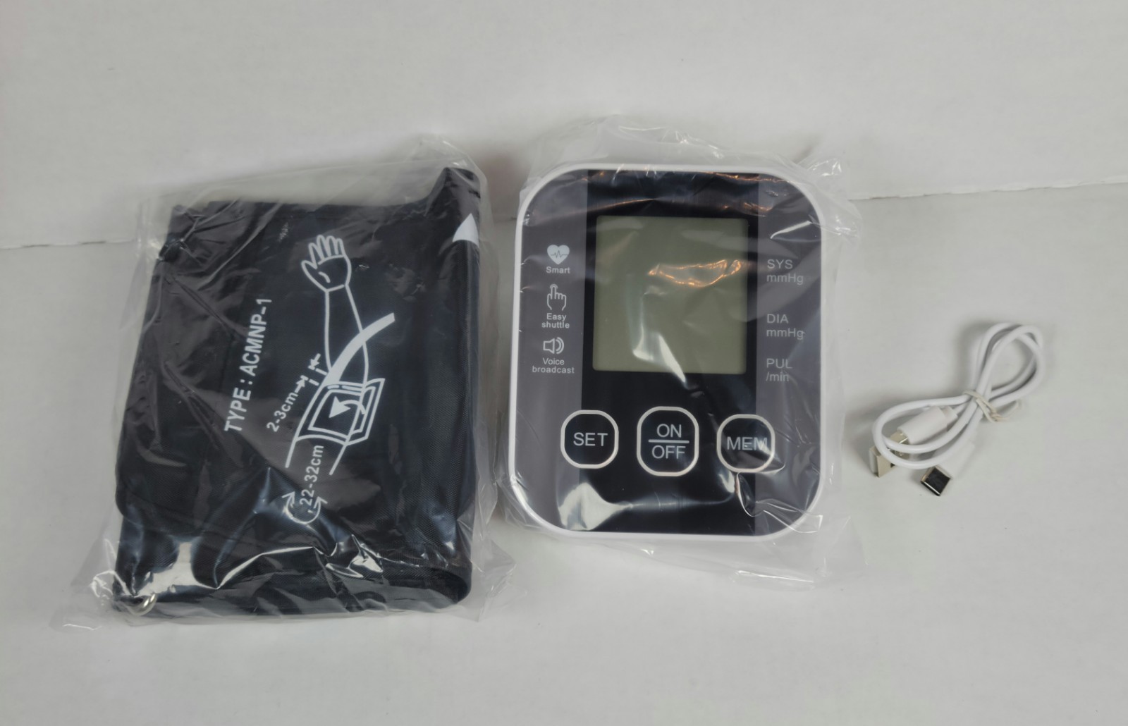 BP-510 Arm-Type Digital Automatic Blood Pressure Monitor, Adult Cuff, 2 Users