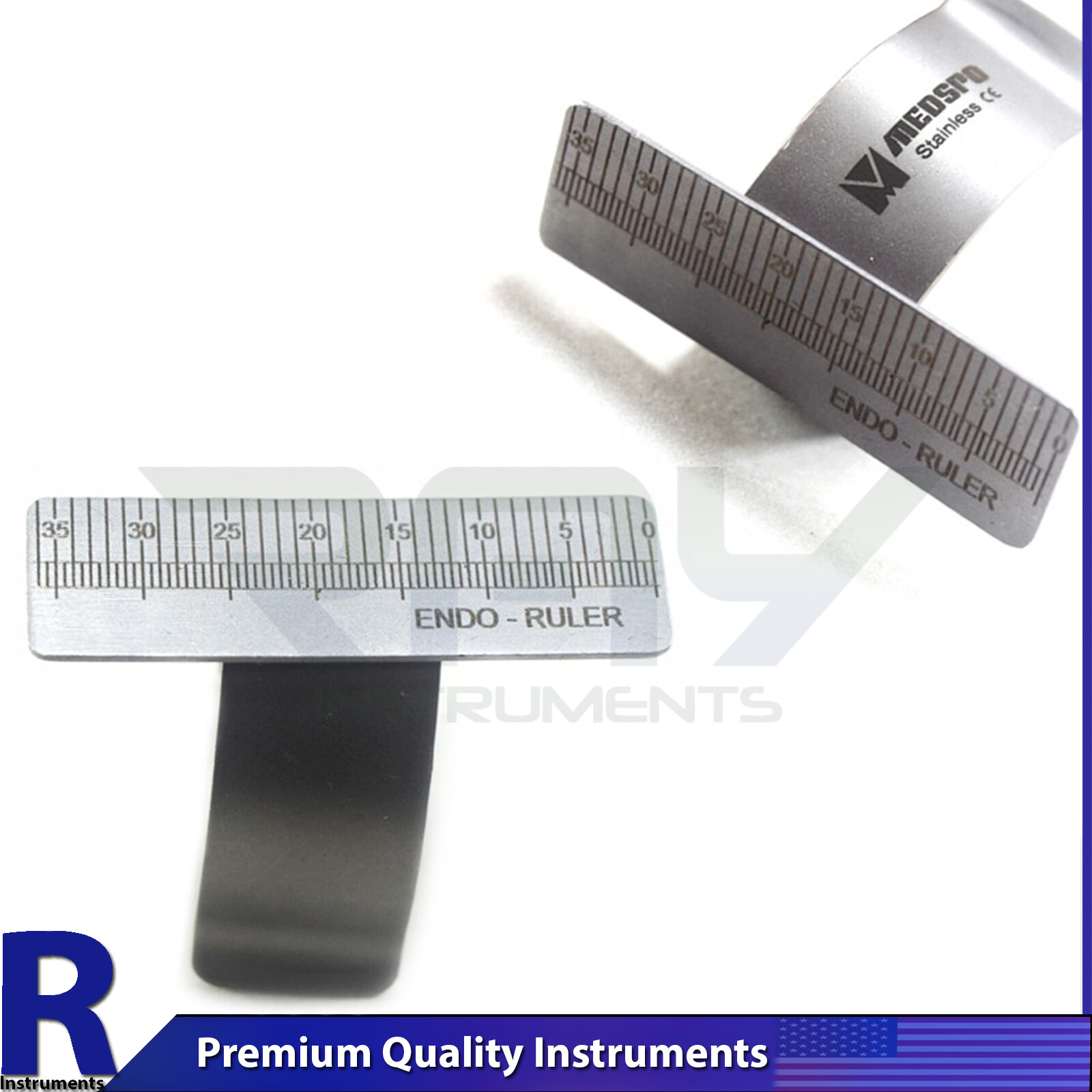 Dental Endo Gauge Finger Ruler Span Measure Scale Endodontic Ring Adjustable CE