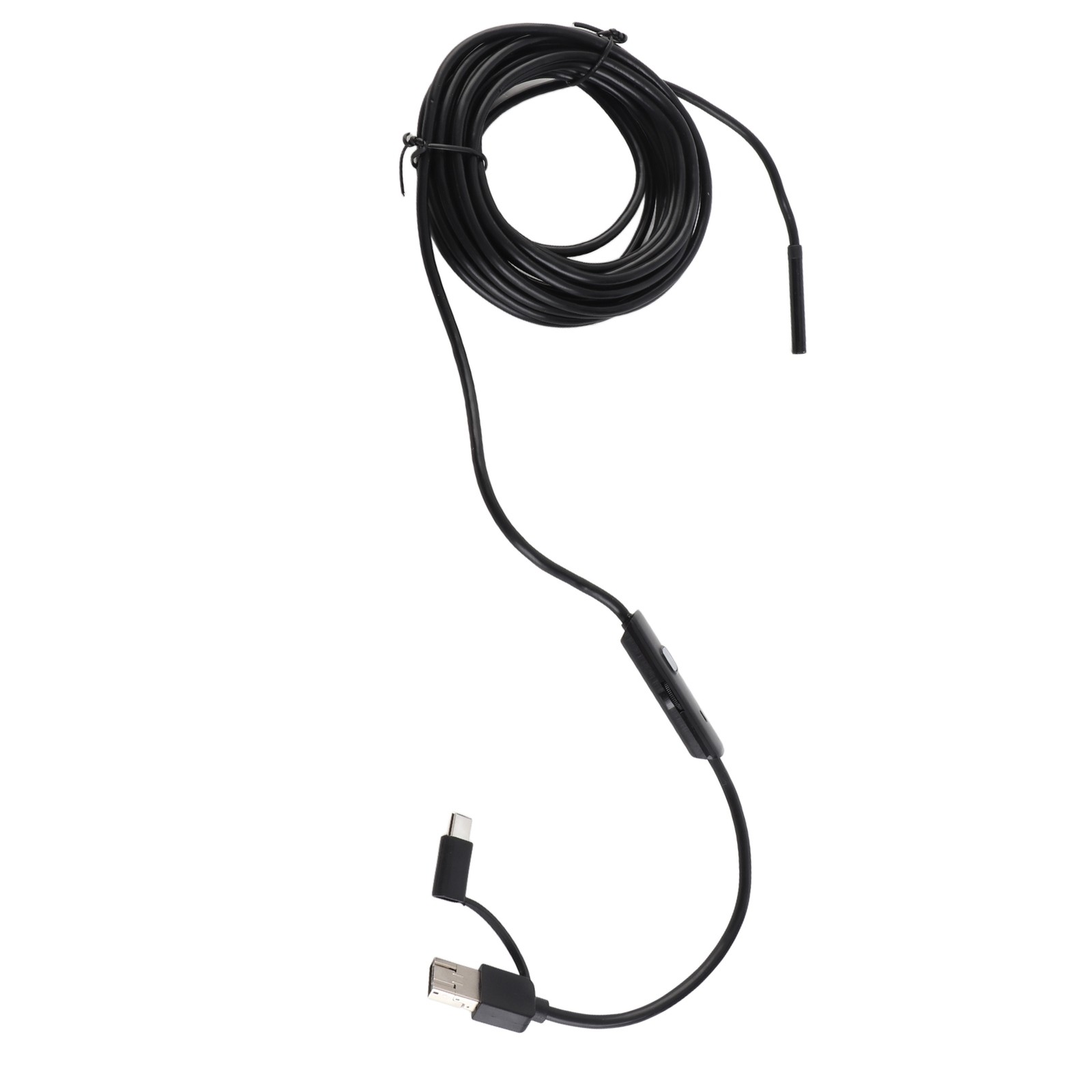 Endoscope Camera Mobile Phone PC USB Type C 3 In 1 For With LED Light