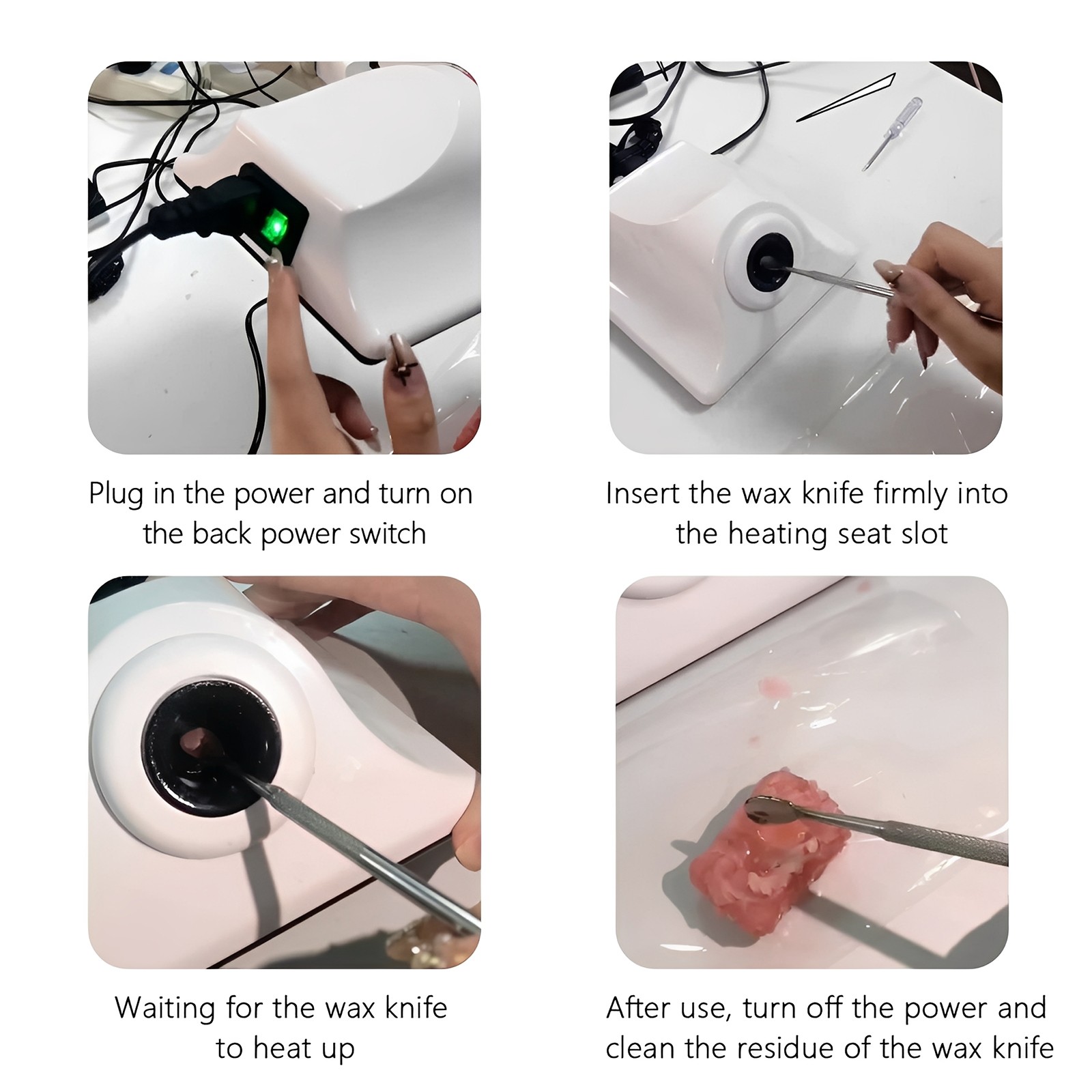 Dental Wax Knife Heater Technician Electric Waxer Inductor Processing Heating