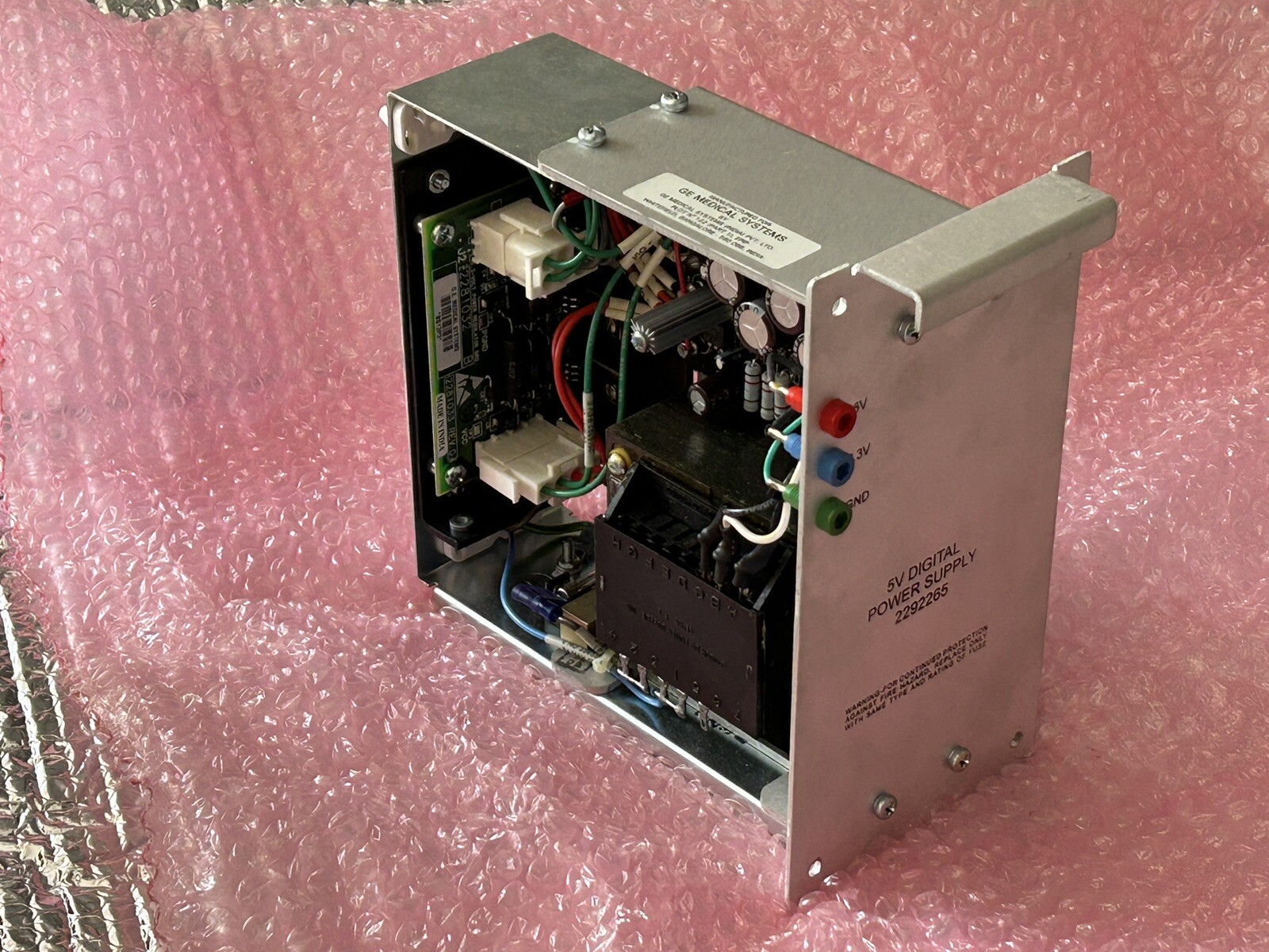 Condor SL Model HN5-9 / OVP-A+ 5V Linear DC 9AMP Power Supply GE Medical