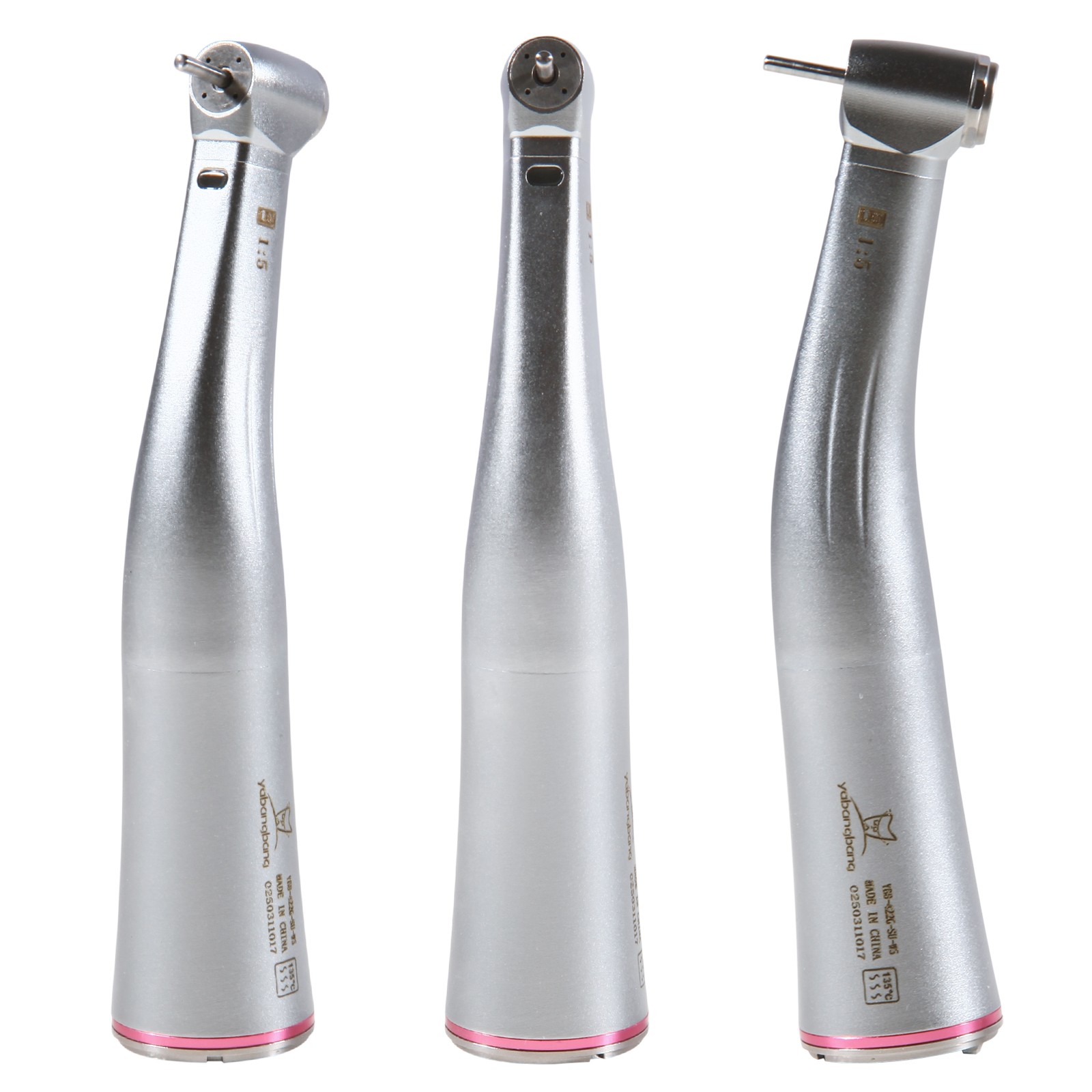 Dental 1:5 Increasing Handpiece Contra Angle LED Fit KAVO NSK Electric Motor CE