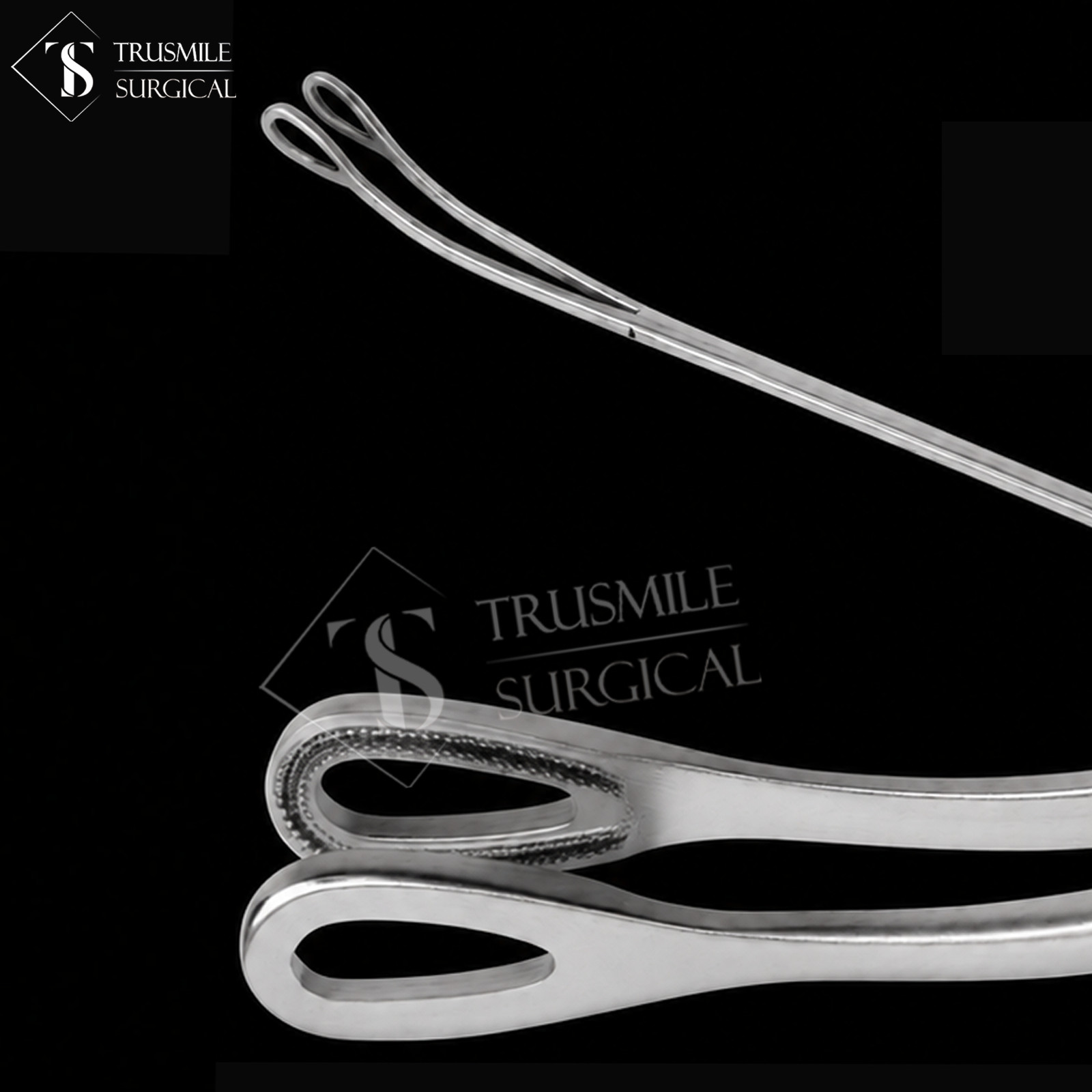 MIS Sponge Forceps 360mm x 10mm | Thoracoscopic VATS Cardiovascular Clamp