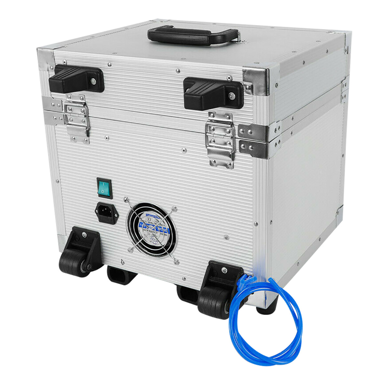 4 Holes Dental Mobile Delivery Unit Portable Rolling Box Air Compressor Suction