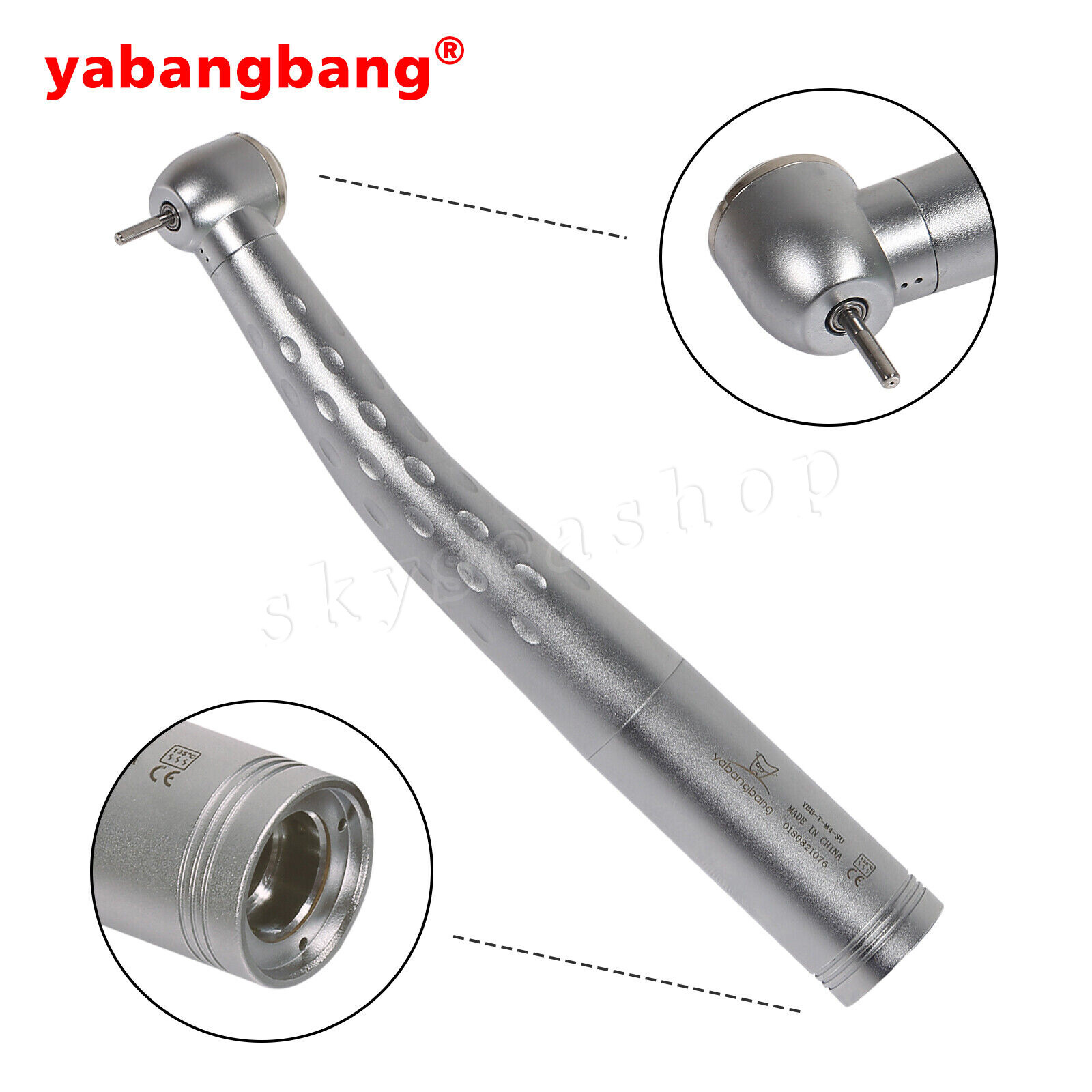 Dental High Speed Handpiece Torque Head Single Spray for Kav Coupling / Rotor