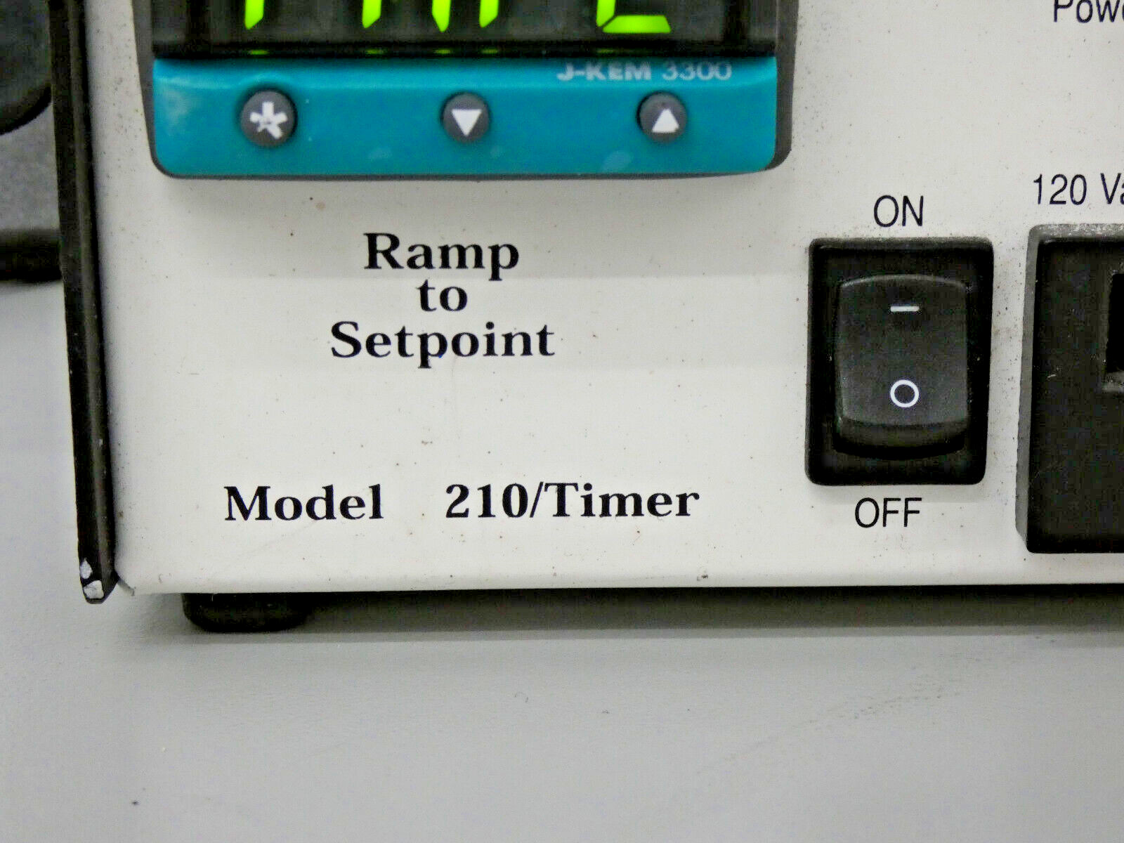 J-Kem Scientific Temperature Controller Model 210/Timer, -200-250C, 120V