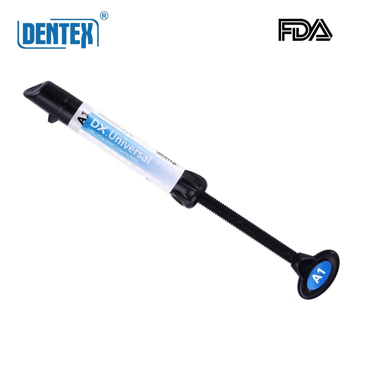 Dentex Dental DX Universal Light Cure Composite Resin Teeth Filling Material