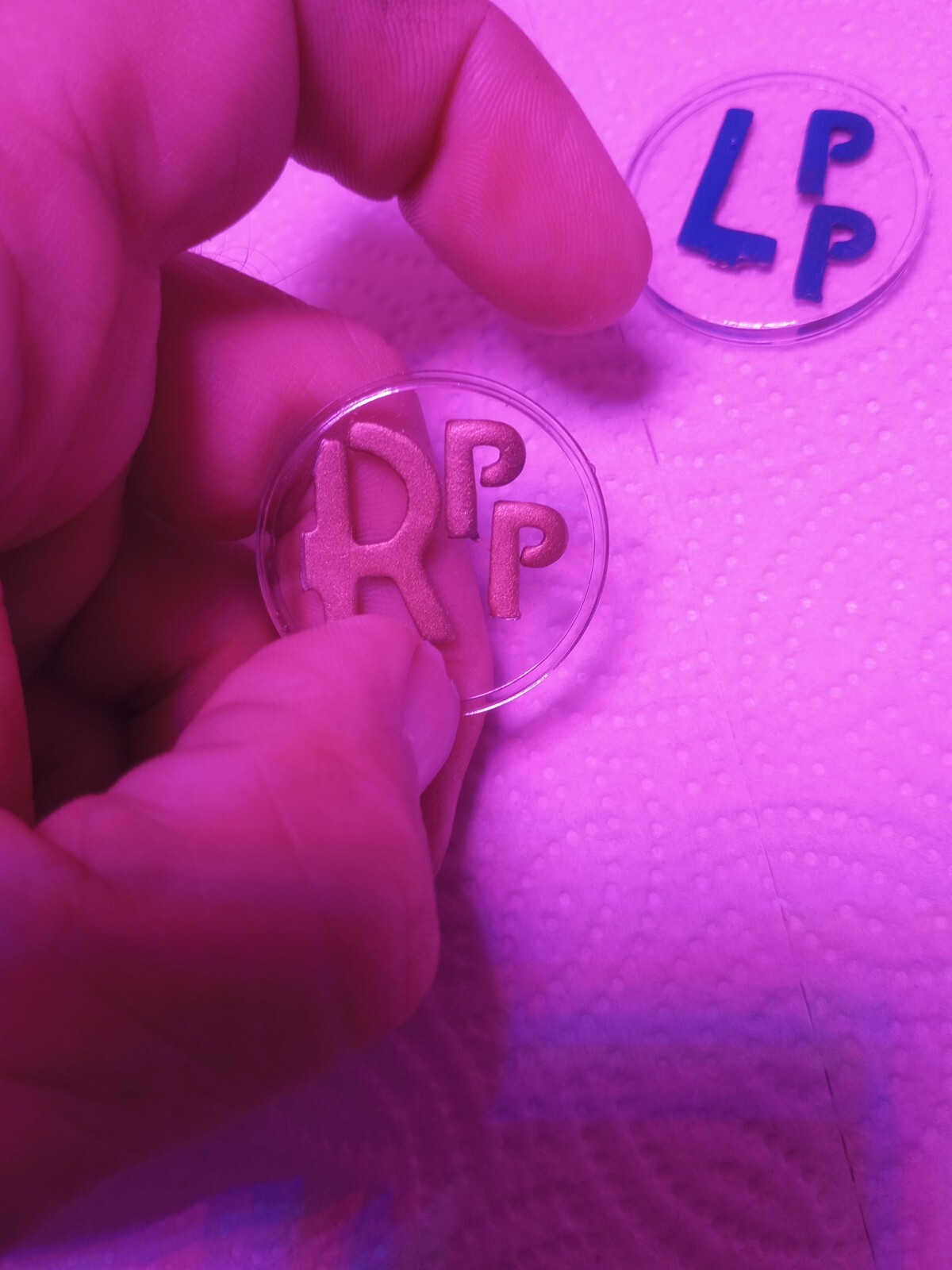 X-ray Markers With Initials PP One Set Ready To Ship