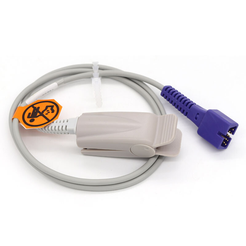 Compatible With DS100A Reusable SpO2 Sensor Adult Finger Clip- Free Shipping
