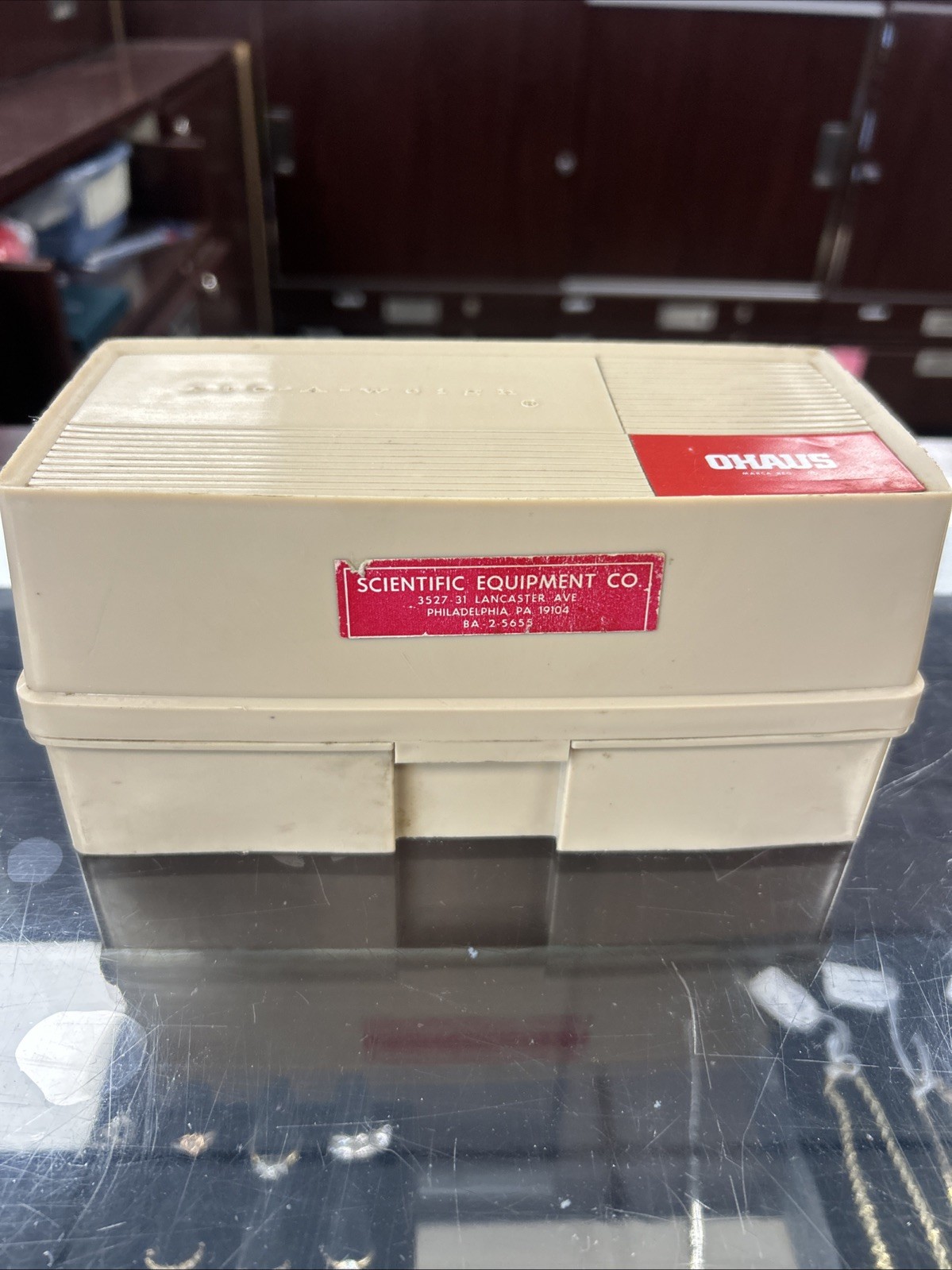 OHAUS Brass Calibration Weight Set 10pc 1g-1kg (1g 2g 5g 10g 20g-1kg)