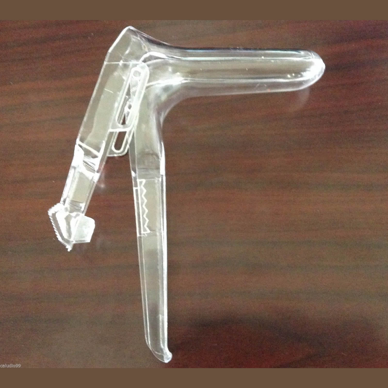 1 Disposable Vaginal Speculum Size L, Sterile, Plastic, Clear NEW – no screw-
