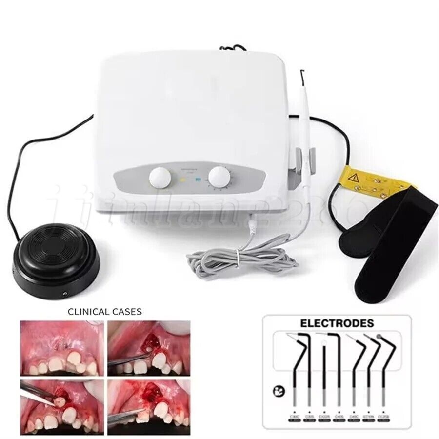 Dental High-frequency Electrosurgery Unit ES-20 Electricity Knife 7 Tips UPS