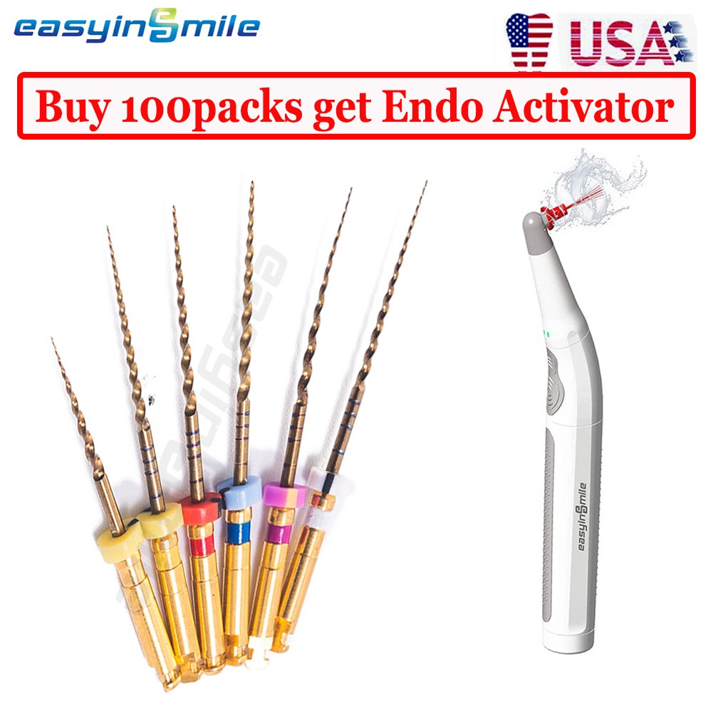 Dental Root Canal File X-Pro Gold-Tapered Endo Niti Rotary Files 21/25/31MM