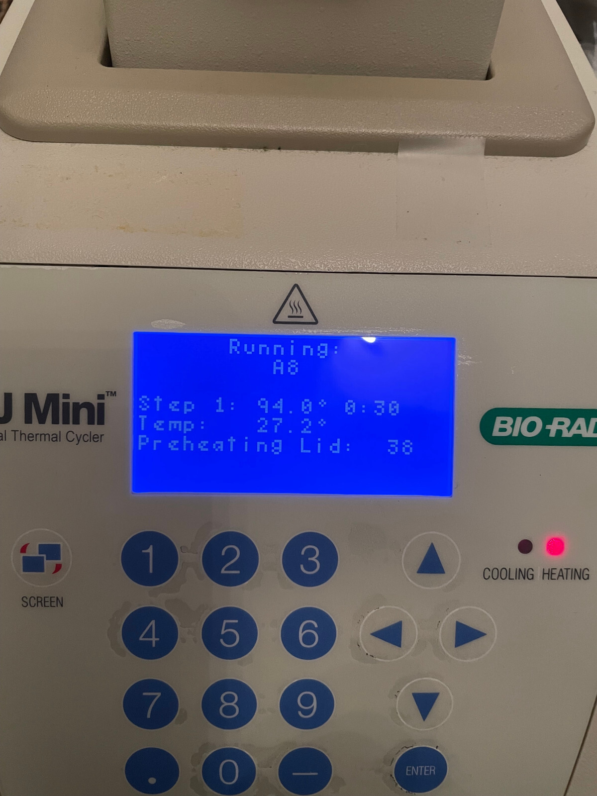 Bio-rad MJ Research cycler thermal controller mini cycler microplate PTC-1148