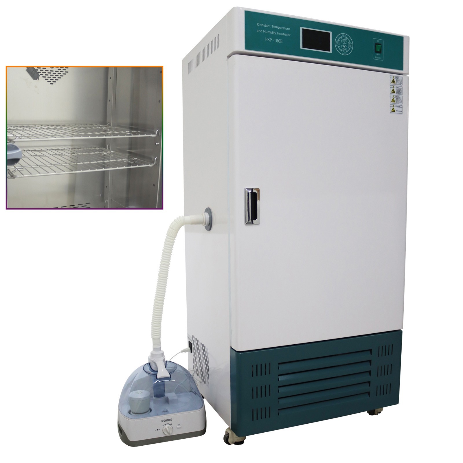 220V Lab Incubator Constant Temperature&Humidity Incubator 150L TEM.Range 5-65℃
