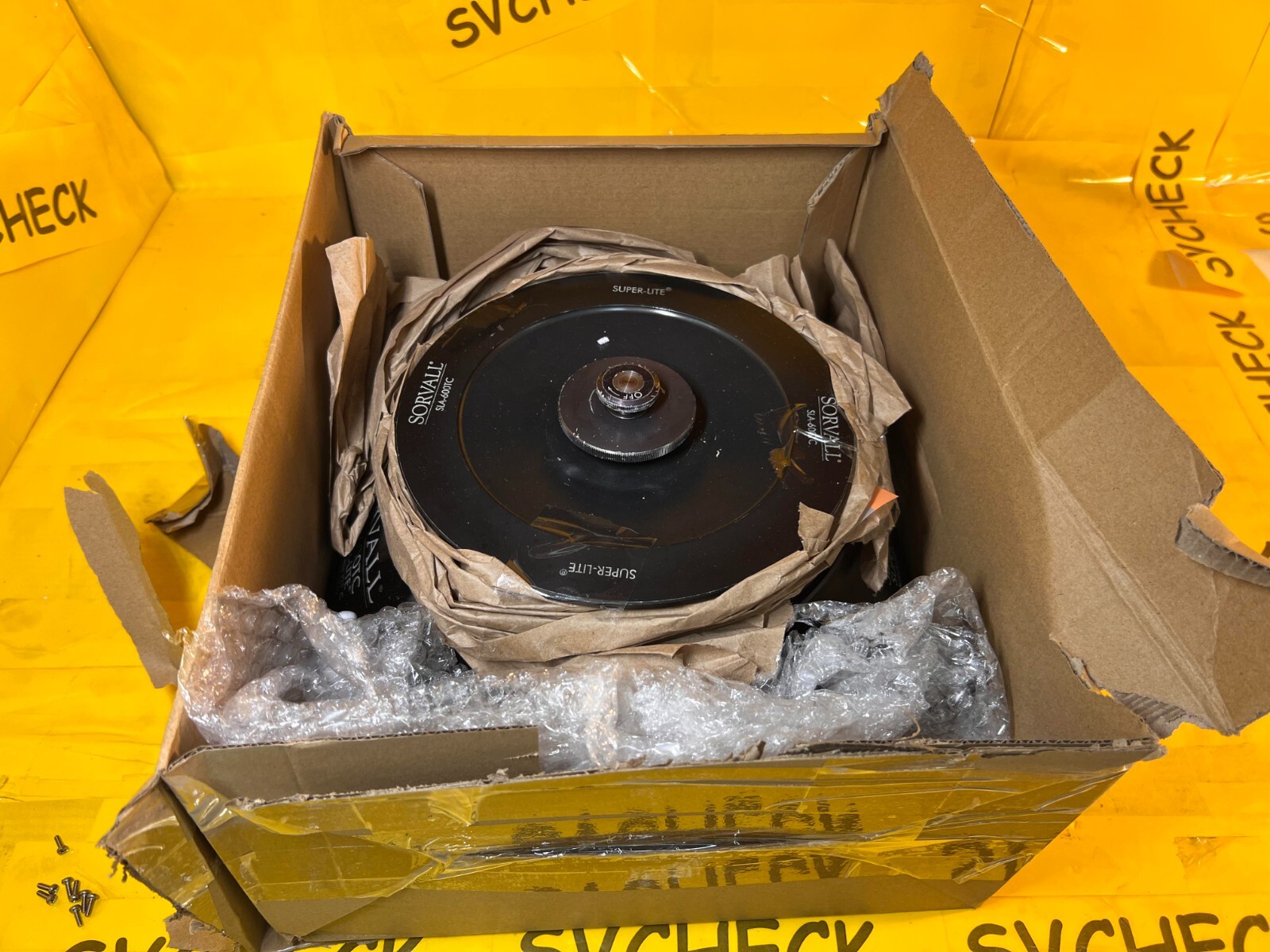 Sorvall SLA-600TC SLA-600 TC Super-Lite 12 Position Centrifuge Rotor with lid