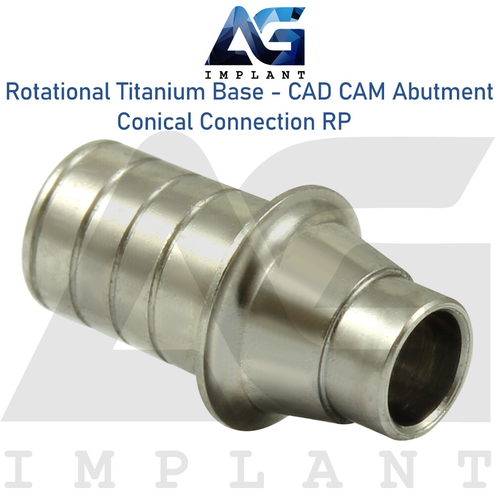 10 Rotational Titanium Base CAD/CAM RP Conical Connection Screw