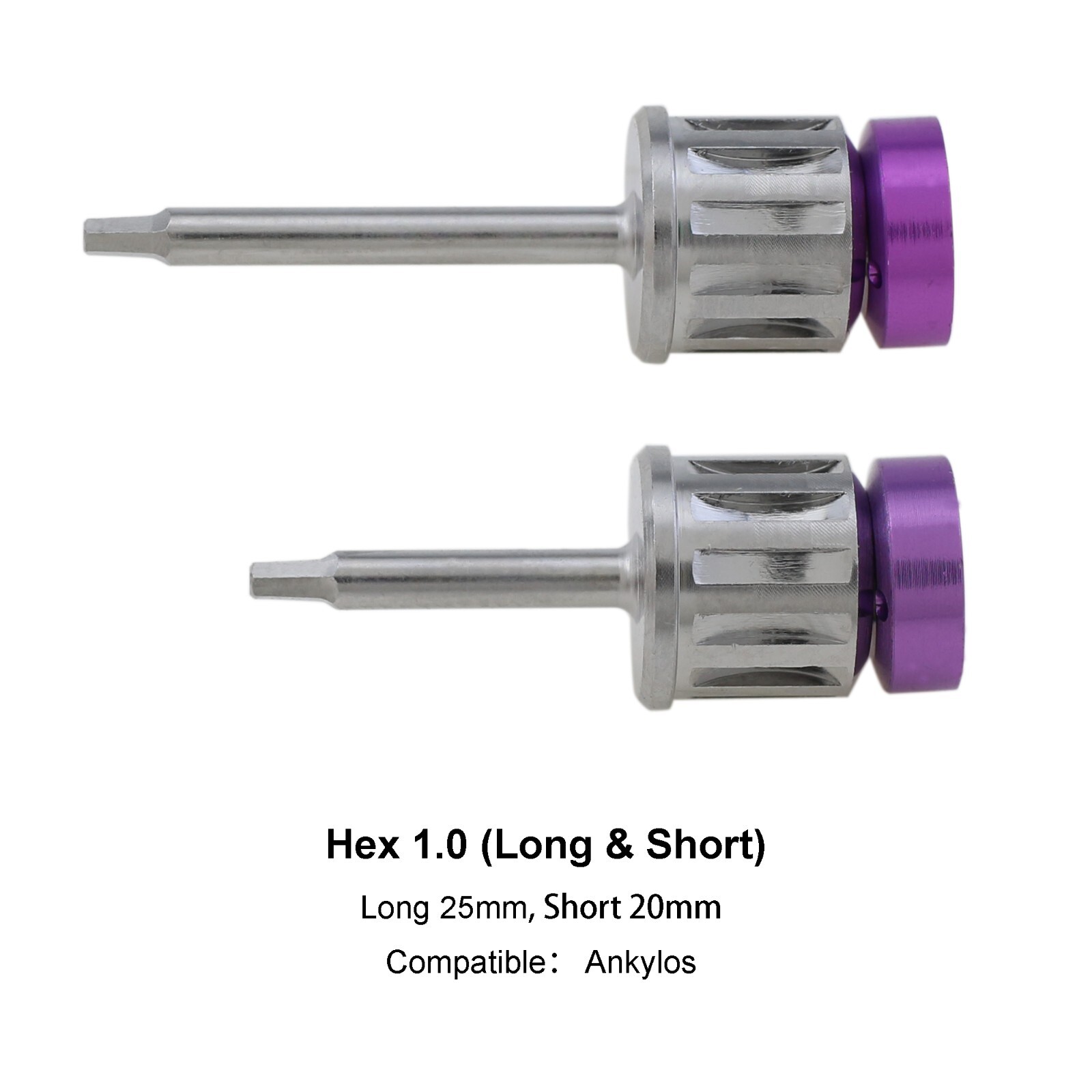 Universal Implant Drivers Kit Prosthetic Hex Screwdrivers Locator Manual Adapter