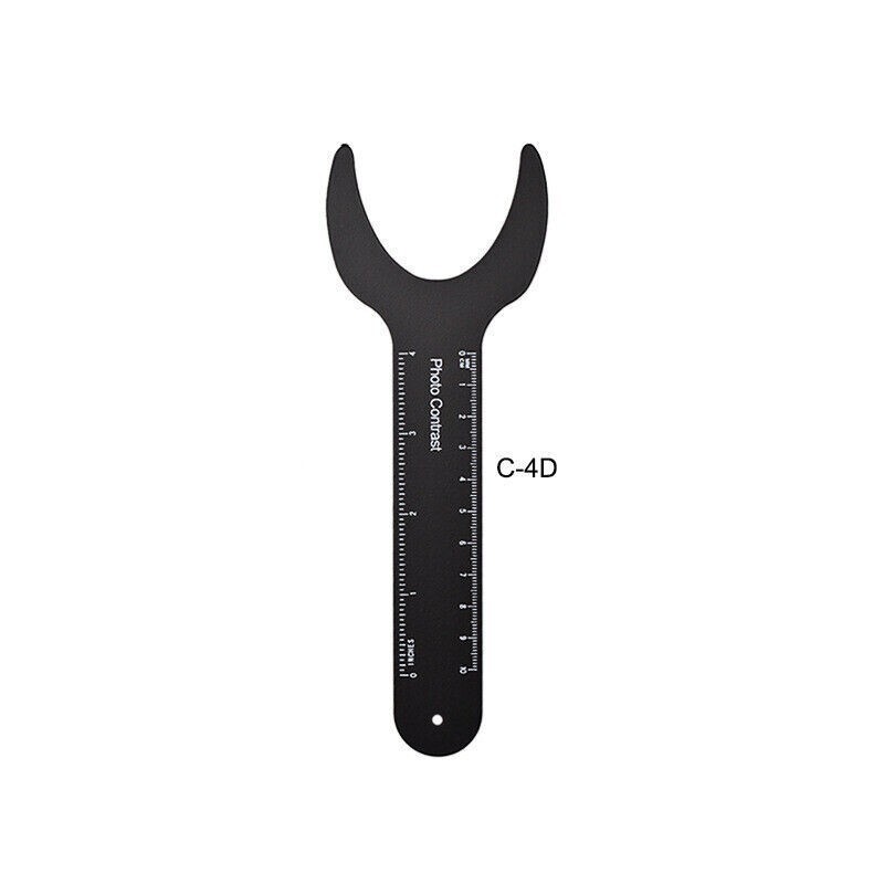 Dental Photo Contrast Palatal Black Background Board Flexible Photography C-ABCD