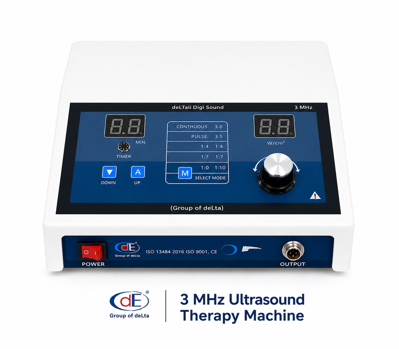 Best Ultrasound Therapy Machine 3 Mhz Delta : Digi S-