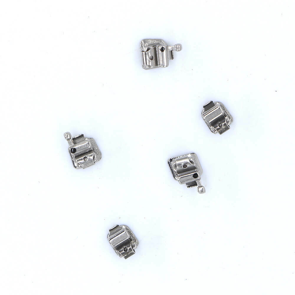Dental orthodontic Self-Ligating Bracket MBT 0.022″ 345 hook with Hook 20pcs Kit