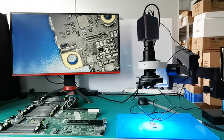 4K / 1080P 8MP 30FPS HDMI USB WIFI Industry Microscope Camera Sony IMX334 Sensor