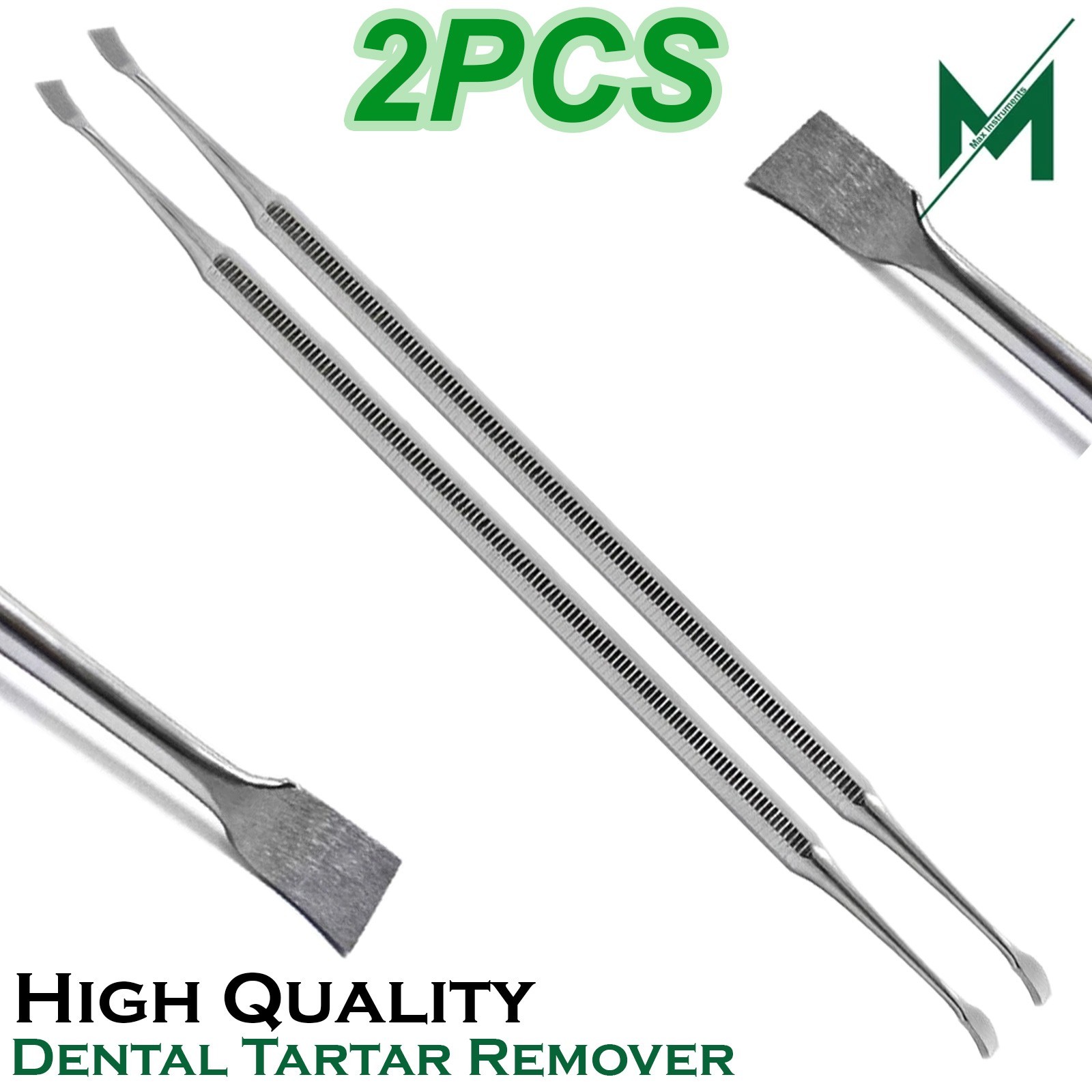 Dental Tartar Calculus Plaque Remover Dentist Tooth Cleaning Scaler Instruments