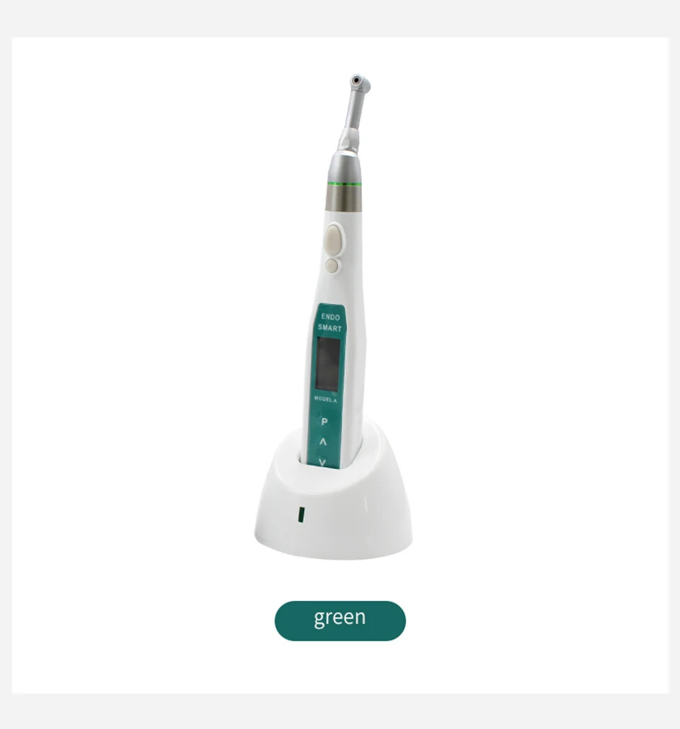 Dental Cordless Endo Motor 16:1 Contra Angle Apex Locator Root Canal Finder