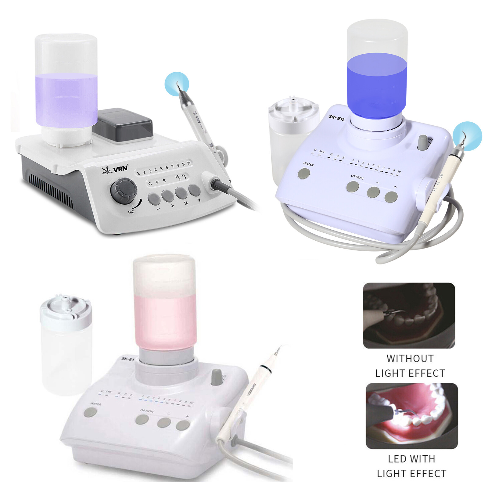 USA Dental Scaler Ultrasonic LED/No-LED Handpiece Scaling Perio Endo for DTE/EMS