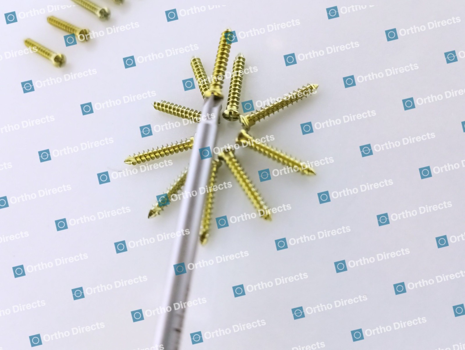 1.5mm Cross Drive Self-Tapping Screws Maxillofacial CMF Set 100 Pcs Set Ti