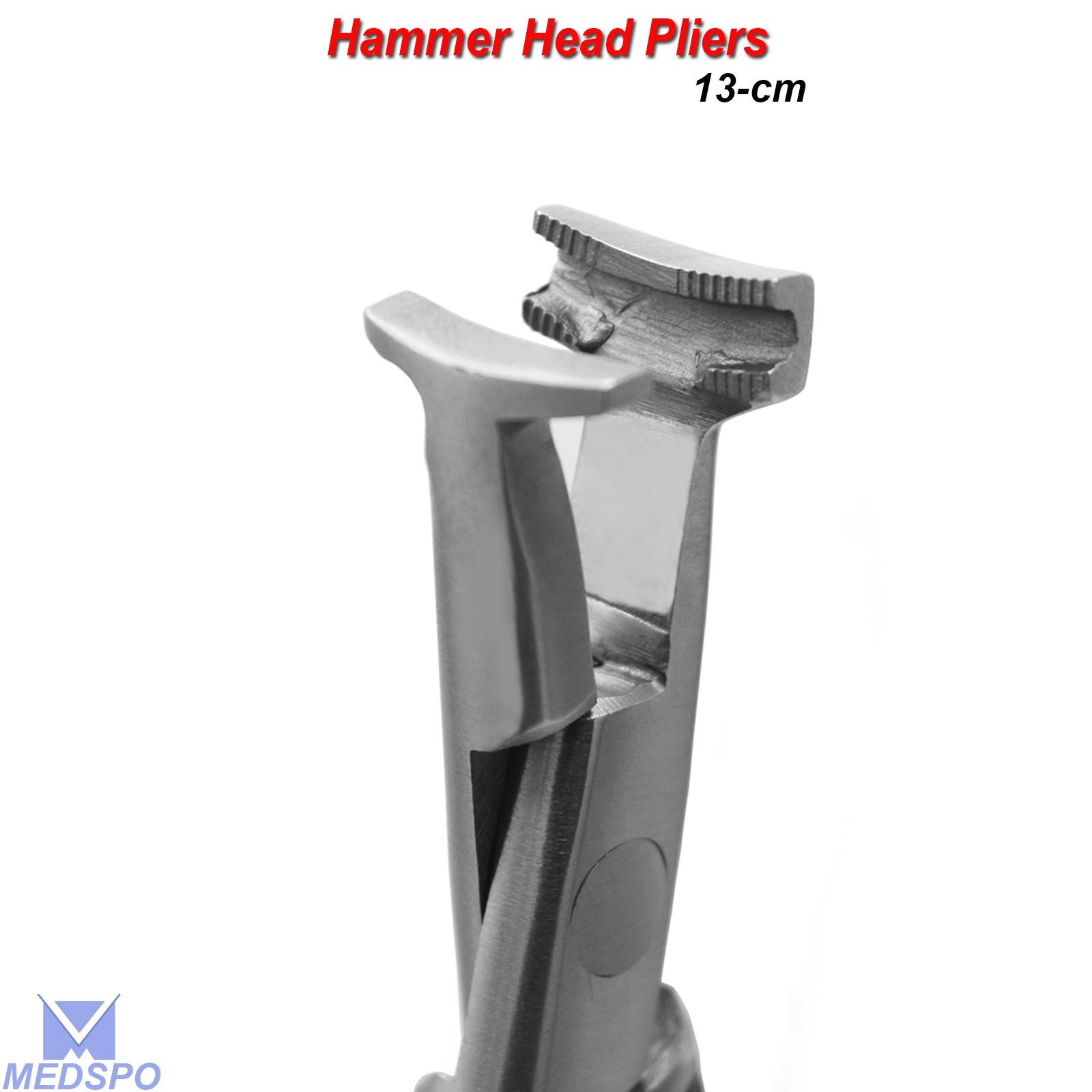 Dental Hammer Head Plier Orthodontic NITI Cinch Back Wire Forming Pliers New